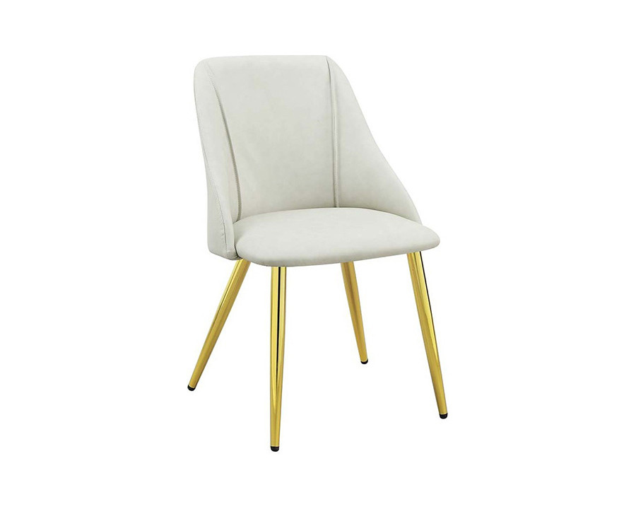 ACME - Gaines Side Chair(Set-2) in White