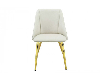 ACME - Gaines Side Chair(Set-2) in White