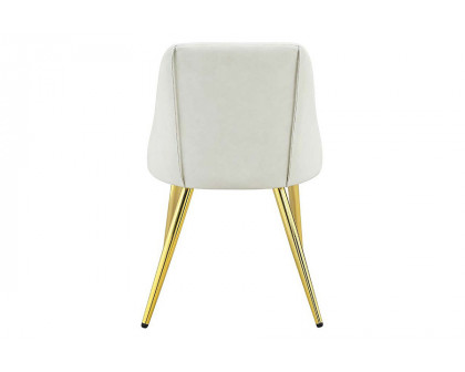 ACME - Gaines Side Chair(Set-2) in White