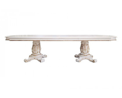 ACME - Vendom Dining Table with Double Pedestal