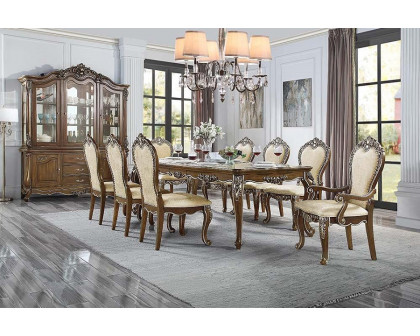 ACME - Latisha Dining Table in Antique Oak (DN01356)