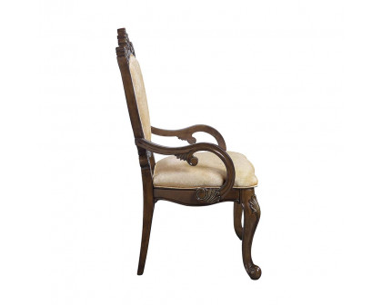 ACME - Devayne Arm Chair (Set of 2) in Dark Walnut