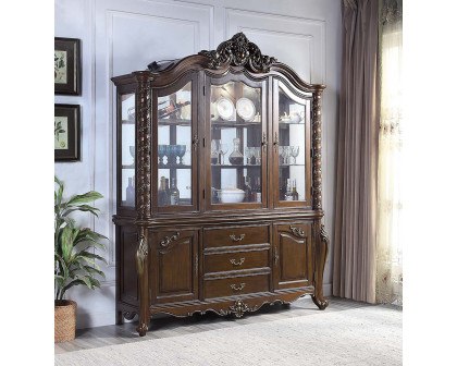 ACME - Devayne Buffet & Hutch in Dark Walnut