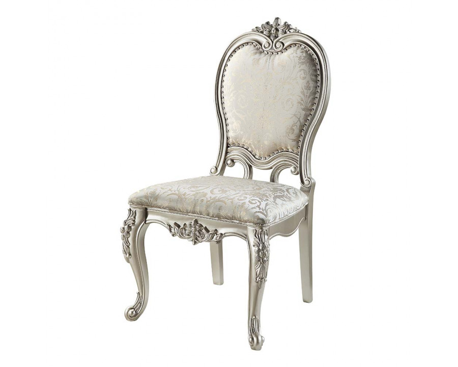 ACME - Bently Side Chair (Set of 2) in Champagne