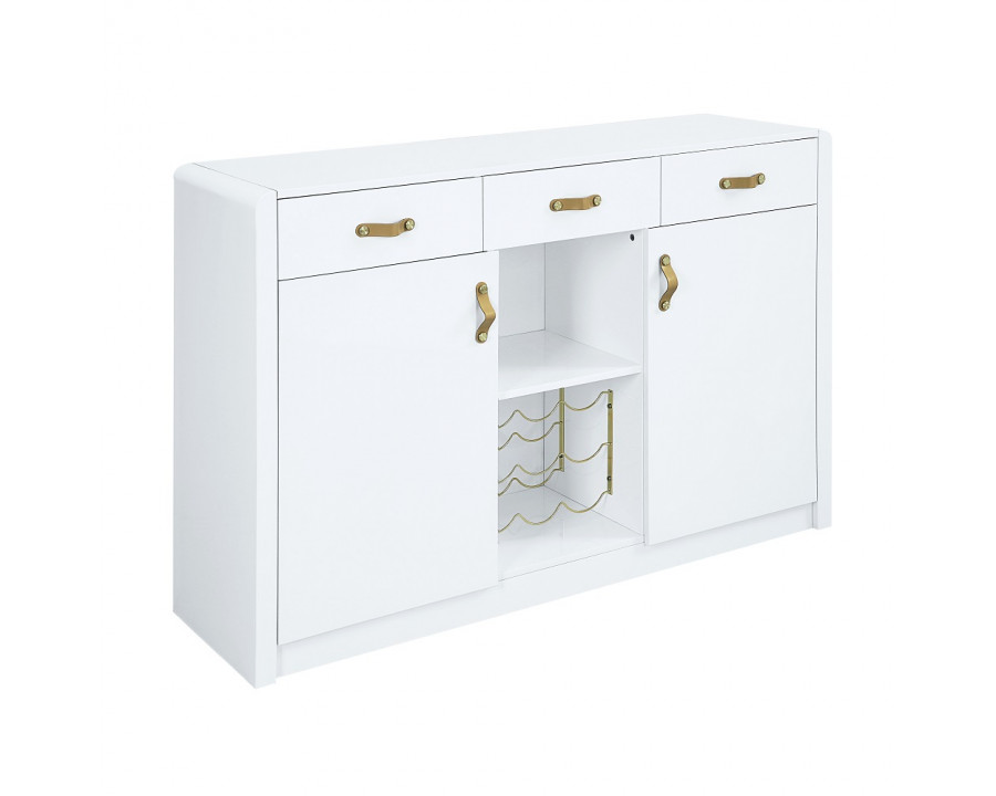 ACME - Paxley Server in White High Gloss