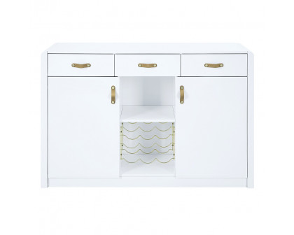 ACME - Paxley Server in White High Gloss