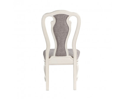 ACME - Florian Side Chair (Set of 2) in Gray Antique White (DN01654)