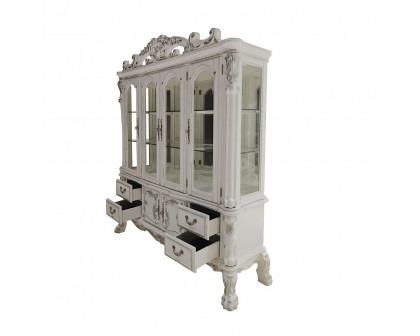 ACME Dresden Buffet & Hutch - Bone White