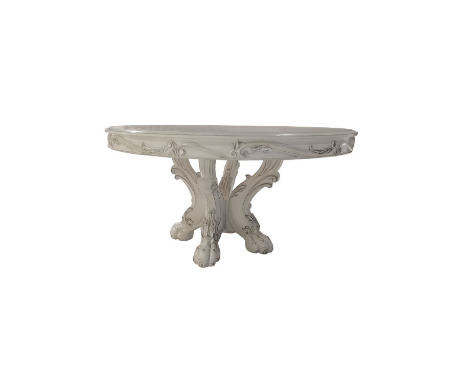 ACME Dresden Round Dining Table - Bone White (DN01700)