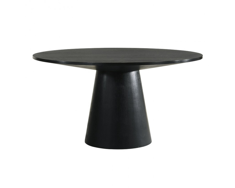 ACME - Froja Round Dining Table in Black