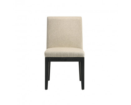 ACME - Froja Side Chair (Set of 2) in Beige Black