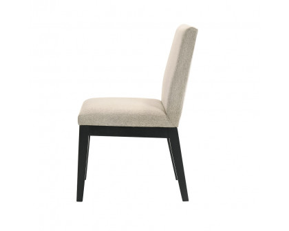 ACME - Froja Side Chair (Set of 2) in Beige Black