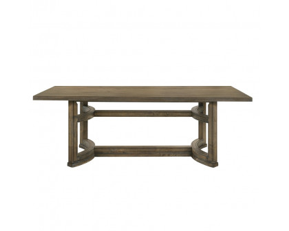 ACME - Parfield Dining Table in Weathered Oak