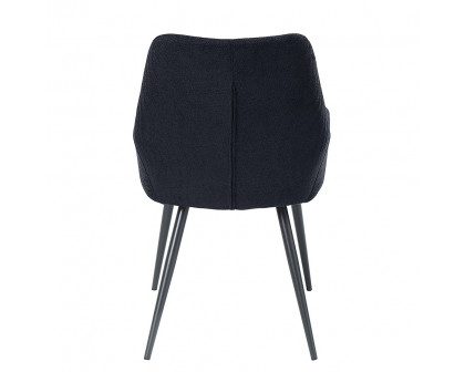 ACME - Zudora Side Chair (Set of 2) in Black Linen