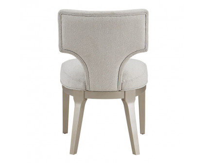 ACME - Kasa Side Chair (Set of 2) in Linen/Champagne