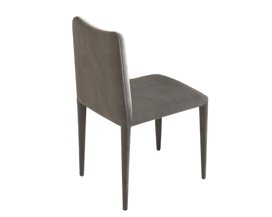 ACME - Hollis Side Chair (Set of 2) in Gray Velvet