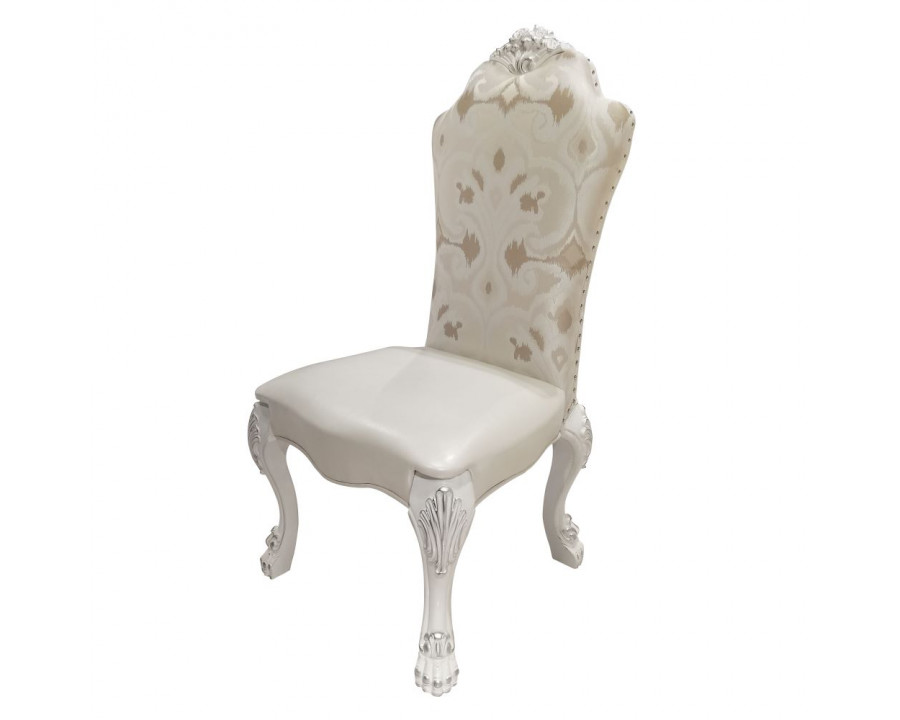 ACME Dresden Side Chair (Set of 2) - Bone White