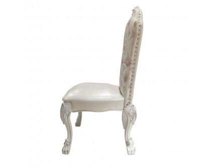 ACME Dresden Side Chair (Set of 2) - Bone White