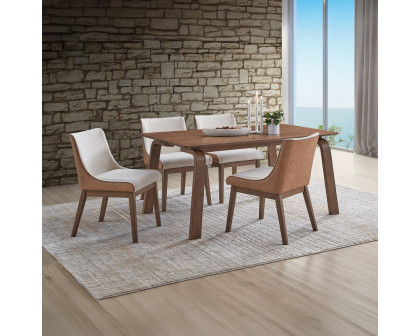 ACME - Ginny Dining Table in Walnut