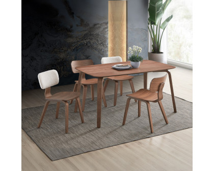 ACME - Casson Dining Table in Walnut