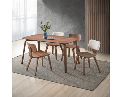 ACME - Casson Dining Table in Walnut