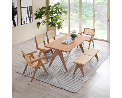 ACME - Velentina Dining Table in Natural