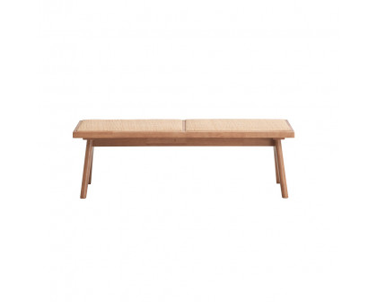 ACME - Velentina Bench in Rattan/Natural