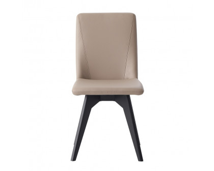 ACME - Redmond Side Chair (Set of 2) in Khaki/Black