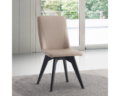 ACME - Redmond Side Chair (Set of 2) in Khaki/Black