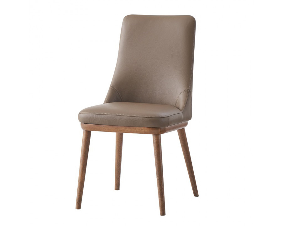 ACME - Rashean Side Chair (Set of 2) in Brown/Walnut