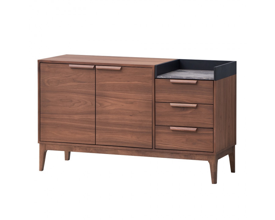 ACME - Bevis Server in Green Walnut