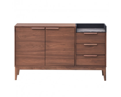 ACME - Bevis Server in Green Walnut