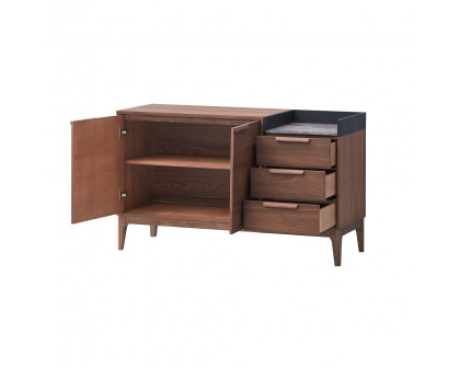 ACME - Bevis Server in Green Walnut