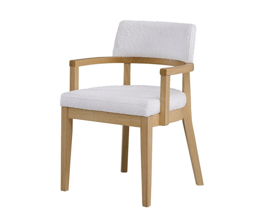 ACME - Kasem Side Chair (Set of 2) in Gorge Oak