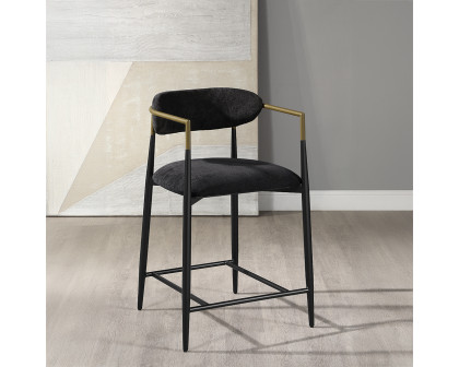 ACME Jaramillo Counter Height Chair - Black