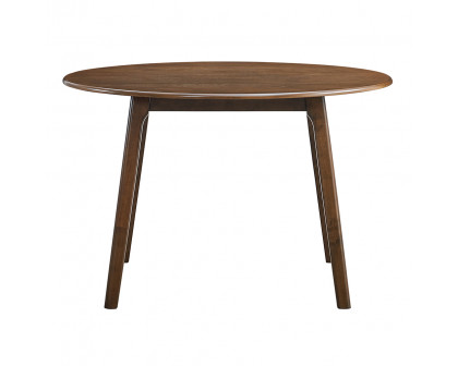 ACME - Keiki Round Dining Table in Walnut