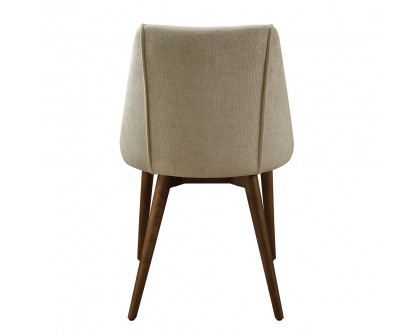 ACME - Willene Side Chair (Set of 2) in Beige Walnut