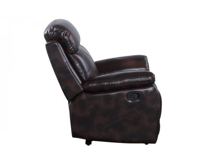 ACME - Perfiel Motion Sofa in Dark Brown