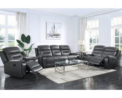 ACME - Lamruil Motion Loveseat in Gray