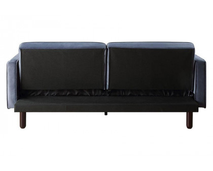 ACME Qinven Adjustable Sofa - Dark Gray Velvet