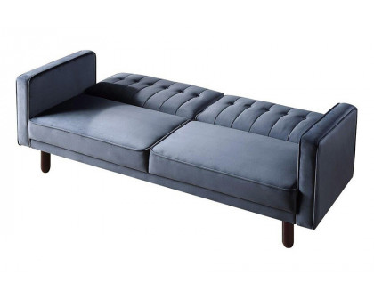 ACME Qinven Adjustable Sofa - Dark Gray Velvet