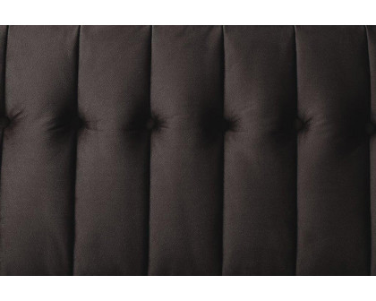 ACME Qinven Adjustable Sofa - Dark Brown Velvet