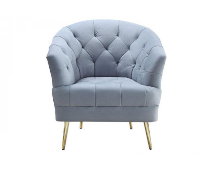 ACME - Bayram Chair in Light Gray