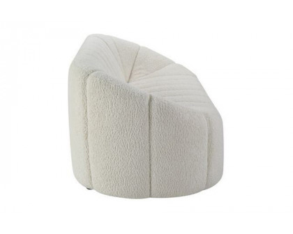 ACME - Osmash Sofa in White Teddy Sherpa