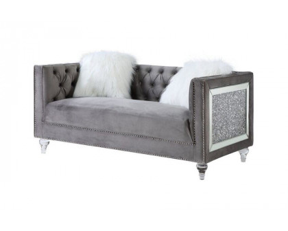 ACME - Heibero II Loveseat with 2 Pillows