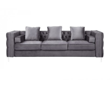 ACME - Bovasis Sofa with 5 Pillows