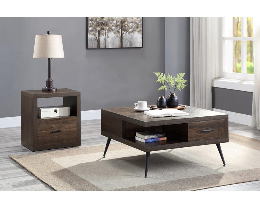 ACME - Harel Coffee Table in Walnut