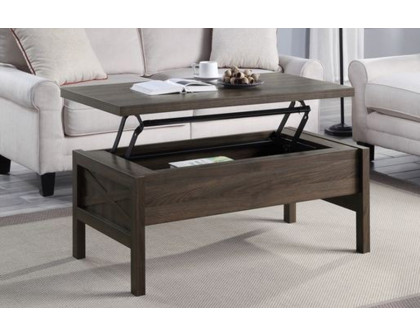 ACME - Zola Coffee Table with Lift Top in Walnut