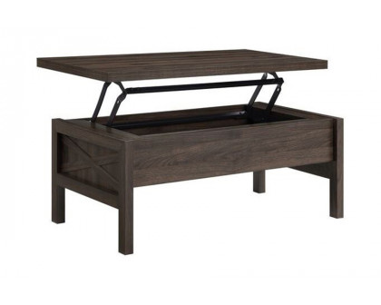 ACME - Zola Coffee Table with Lift Top in Walnut