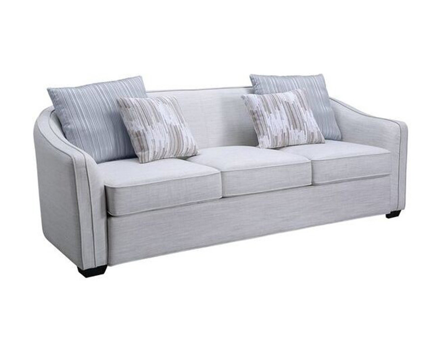 ACME - Mahler II Sofa with 4 Pillows in Beige